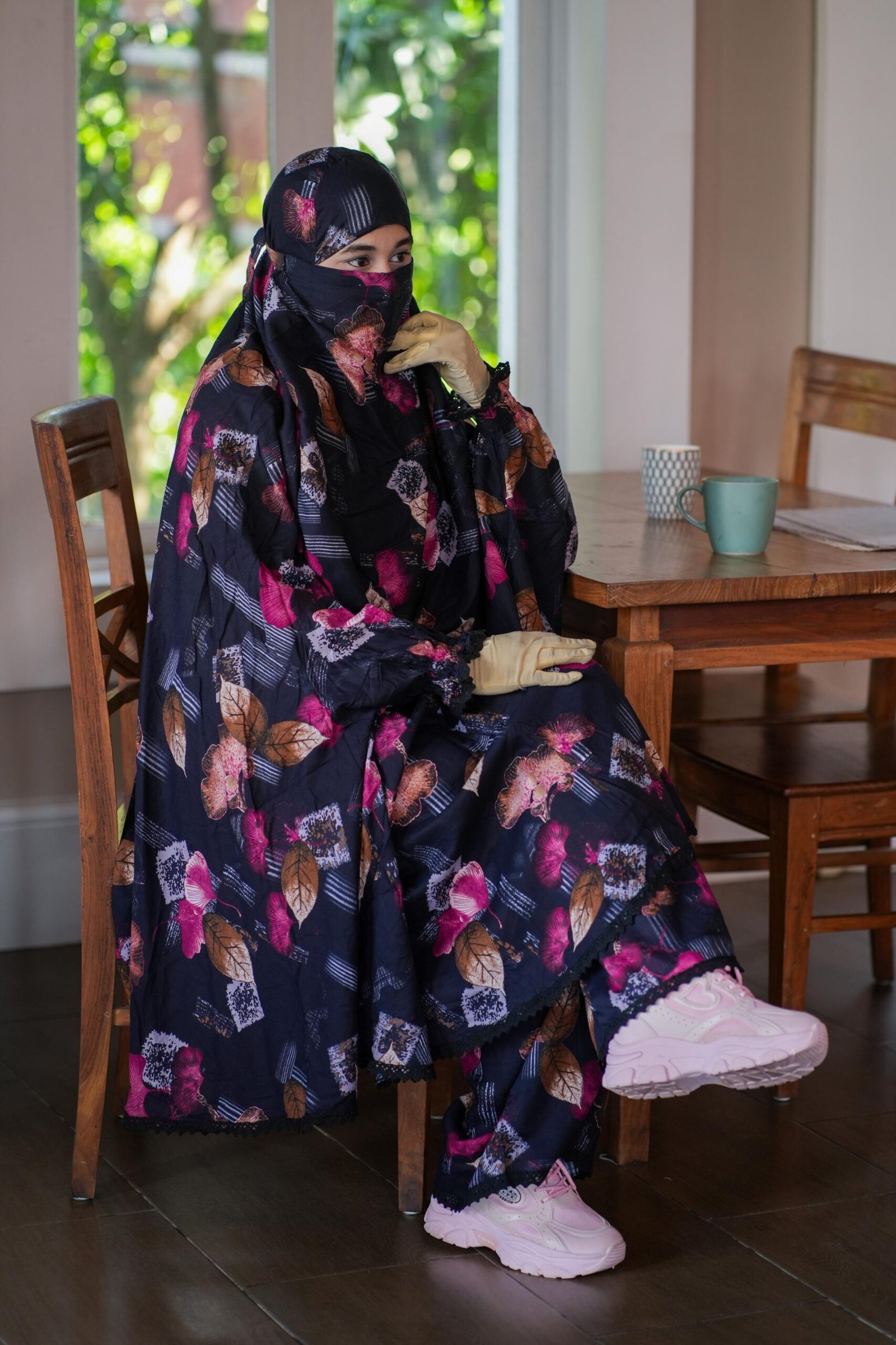 Premium Khimar with Plaju Set – 229