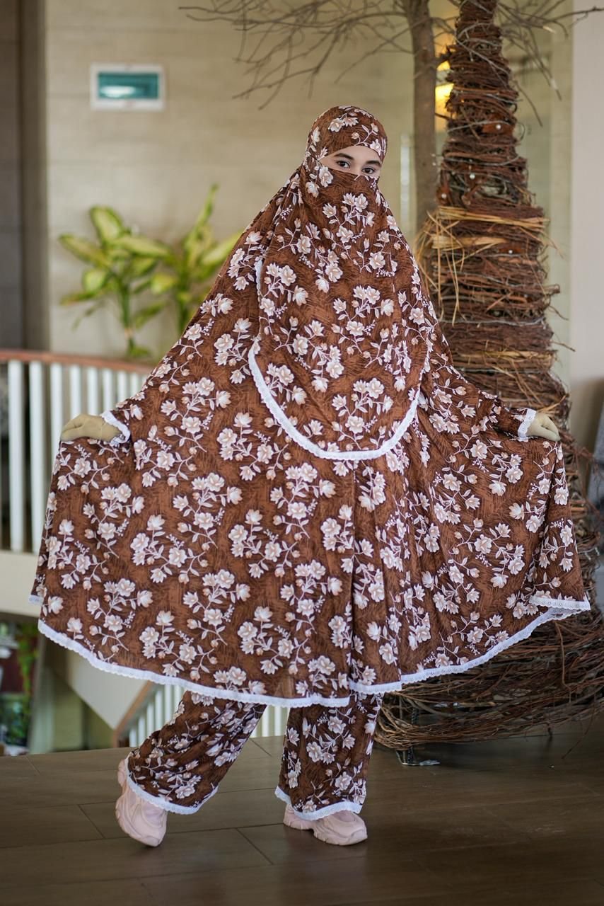 Premium Khimar with Plaju Set – 236