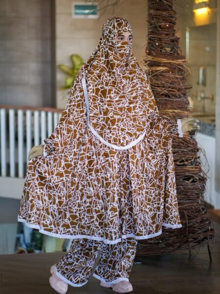 Premium Khimar with Plaju Set – 239