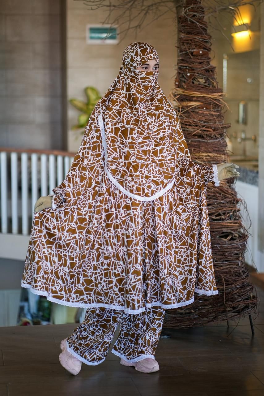 Premium Khimar with Plaju Set – 239