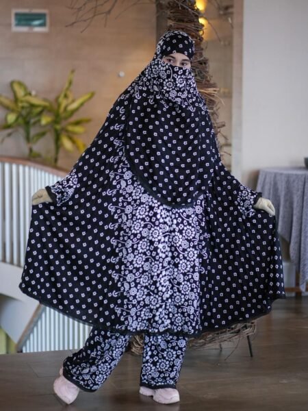 Premium Khimar with Plaju Set – 233