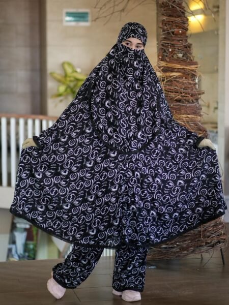 Premium Khimar with Plaju Set – 240