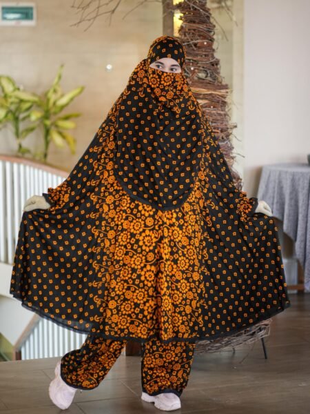 Premium Khimar with Plaju Set – 242