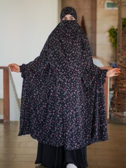 Alternative view of Luxury Semi Long Khimar – 323