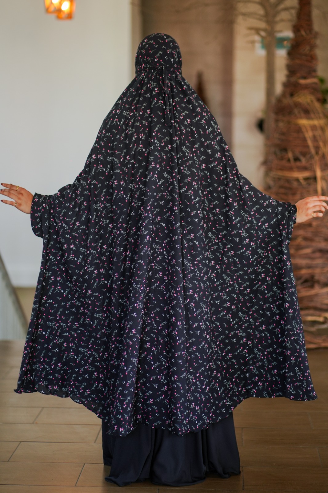 Luxury Semi Long Khimar – 323 - Image 3