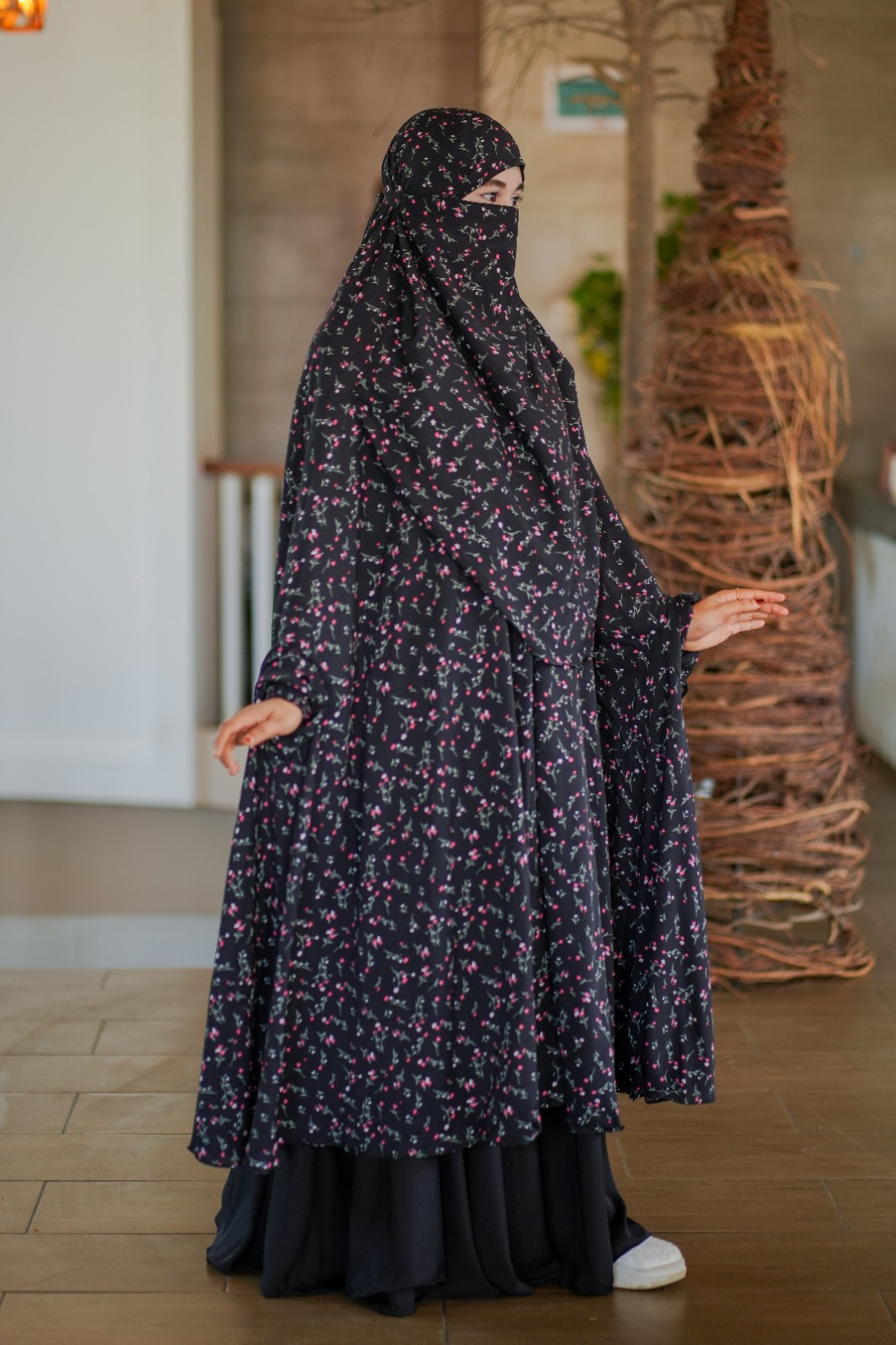 Luxury Semi Long Khimar – 323 - Image 4