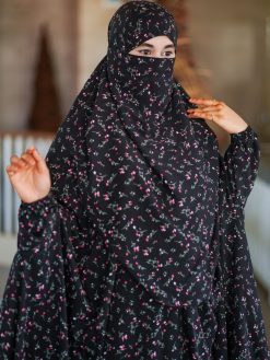 Luxury Semi Long Khimar – 323