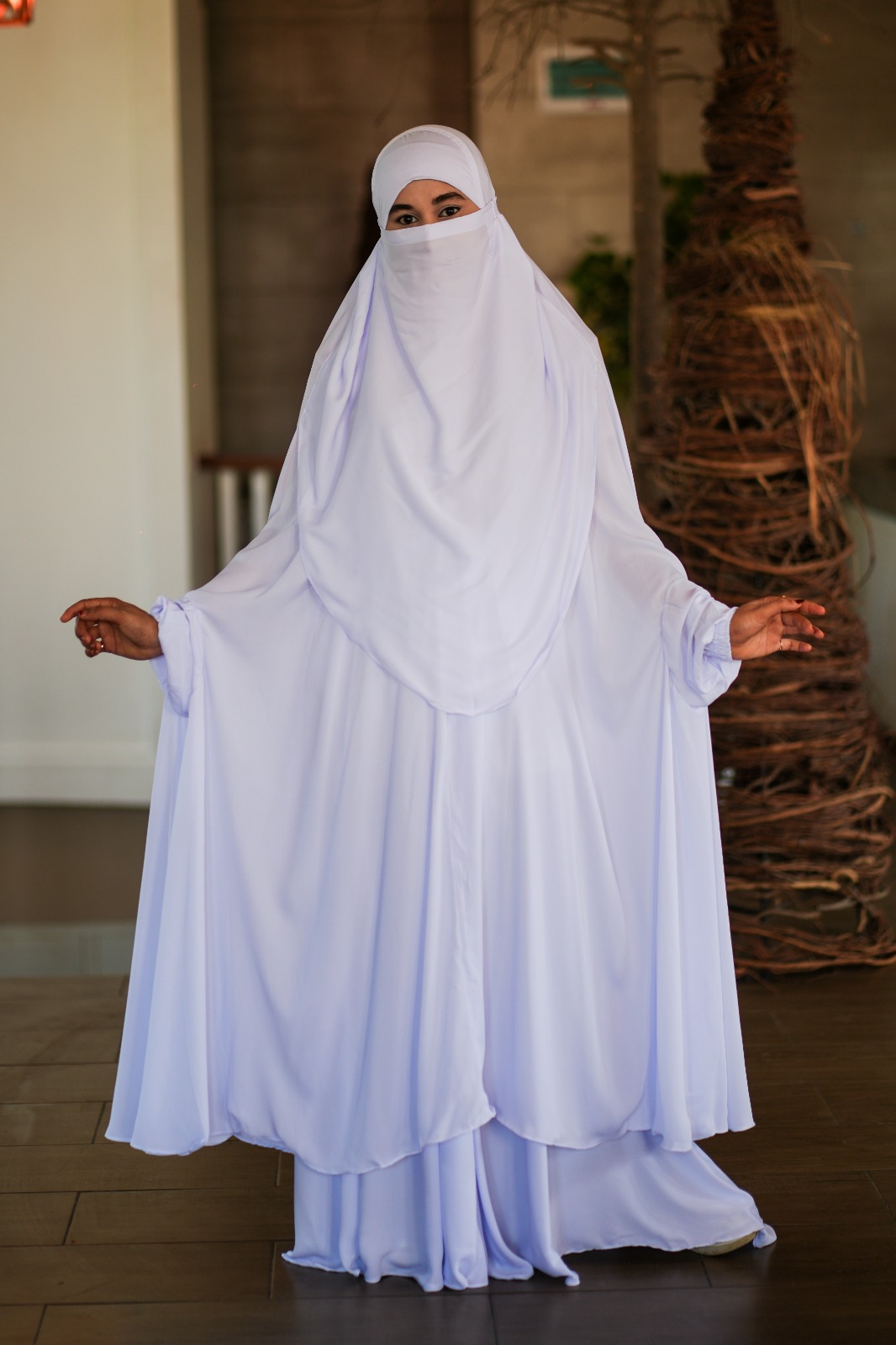 Luxury Semi Long Khimar – 320 - Image 3