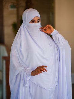 Alternative view of Luxury Semi Long Khimar – 320