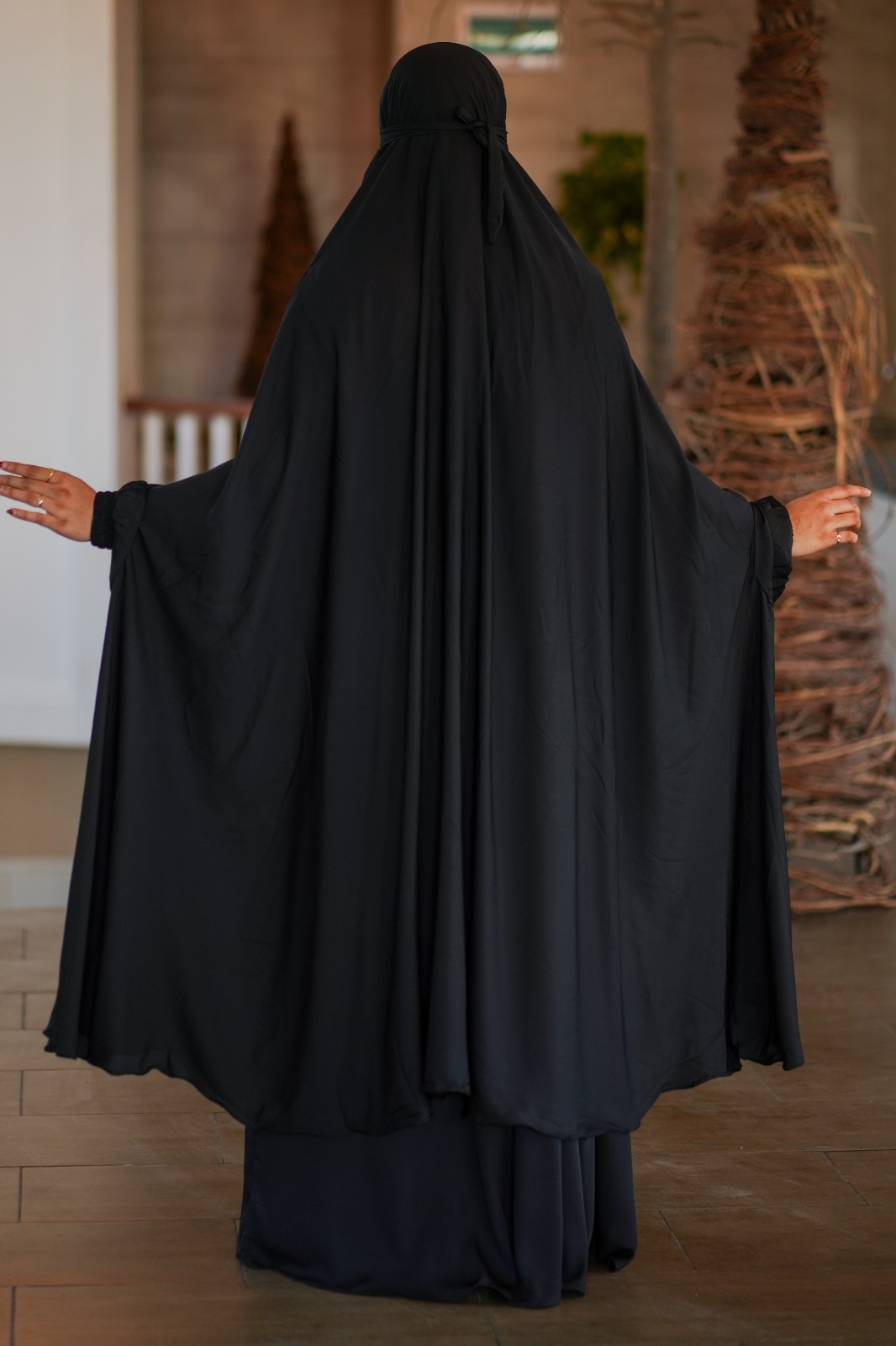 Luxury Semi Long Khimar - 316 - Image 4