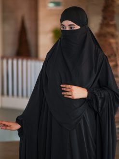 Alternative view of Luxury Semi Long Khimar - 316