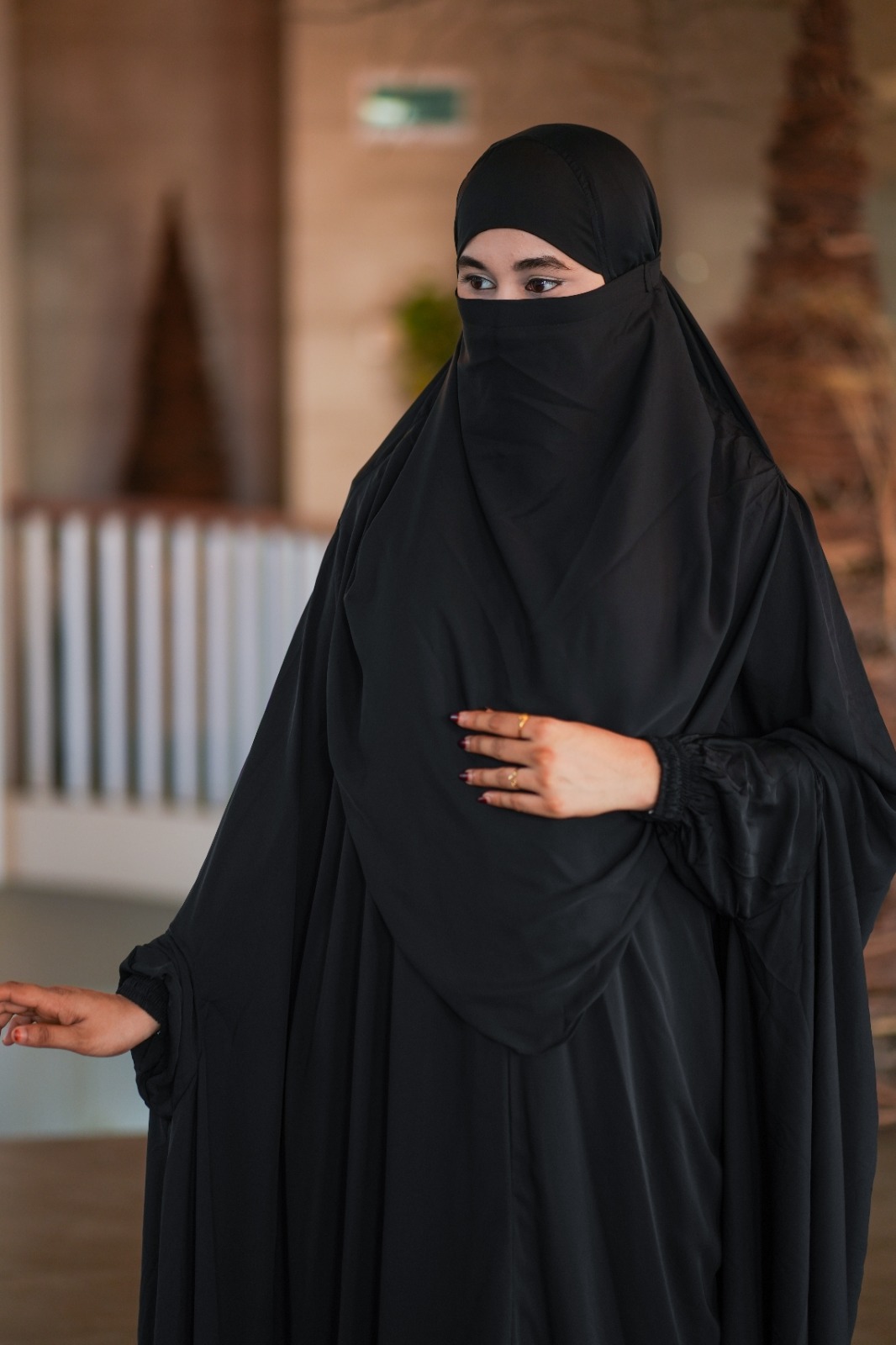 Luxury Semi Long Khimar - 316 - Image 2