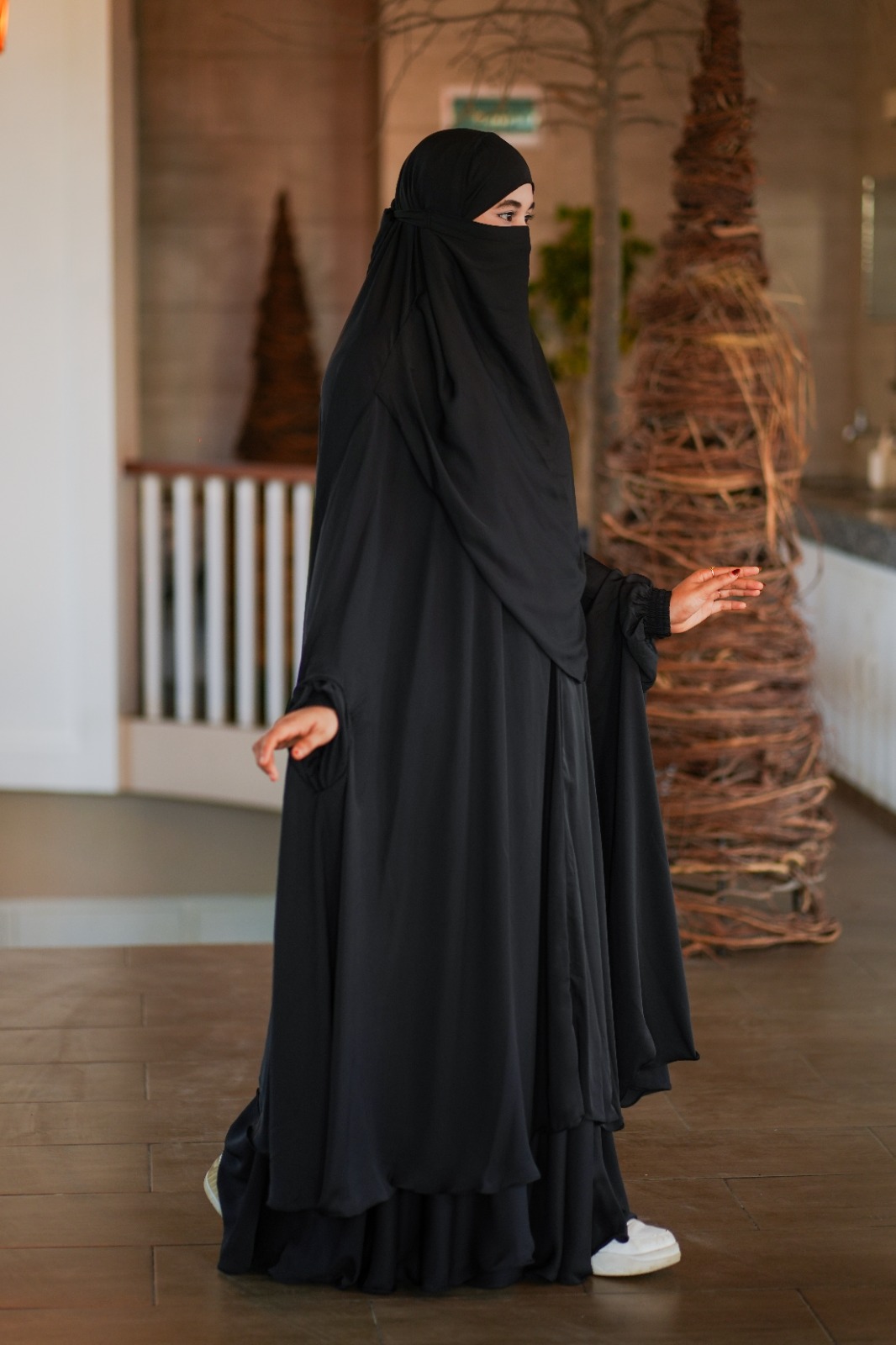 Luxury Semi Long Khimar - 316 - Image 5