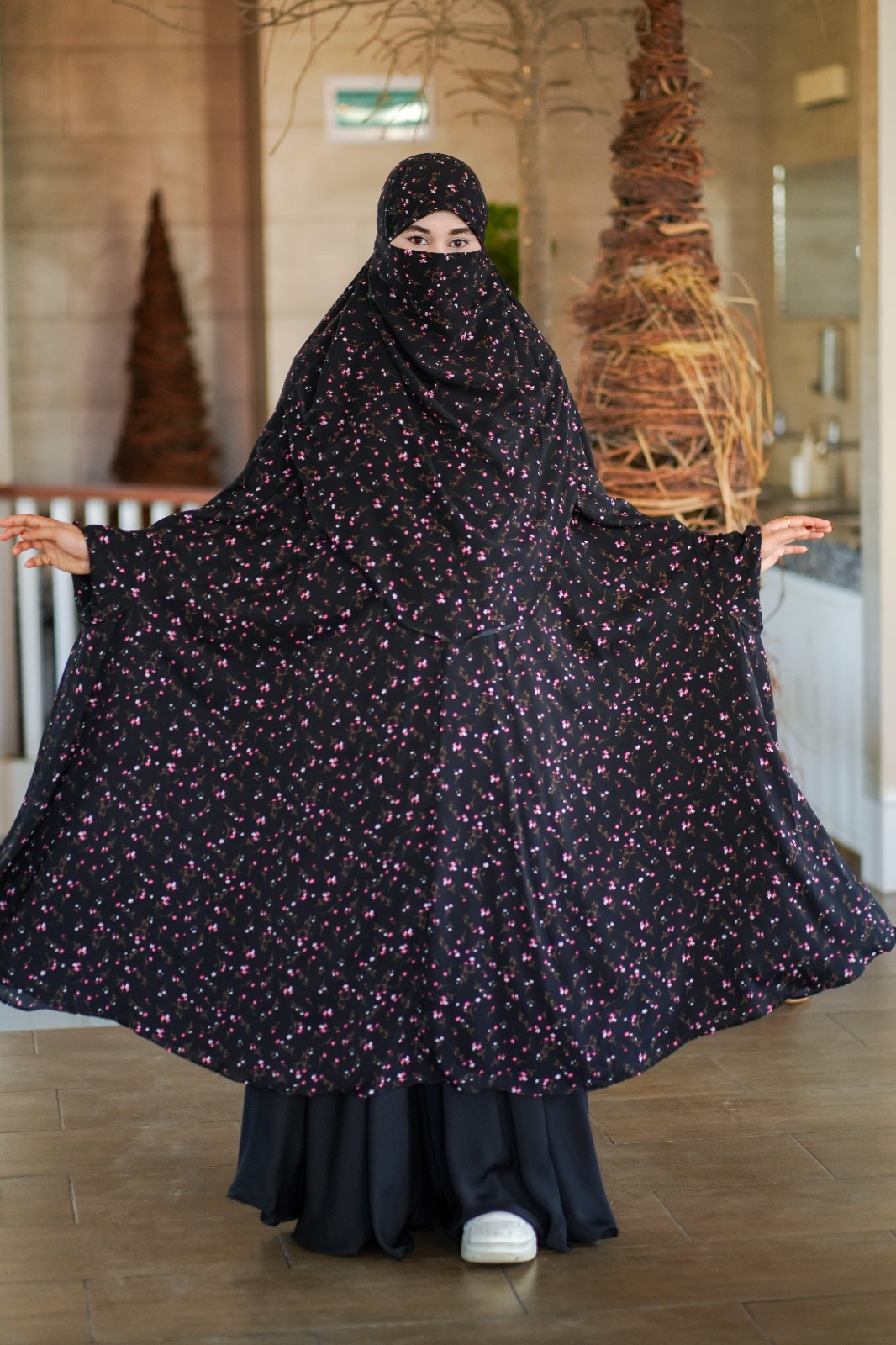 Luxury Semi Long Khimar - 306 - Image 4
