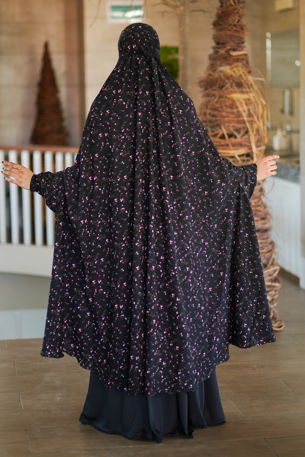 Luxury Semi Long Khimar - 306 - Image 3