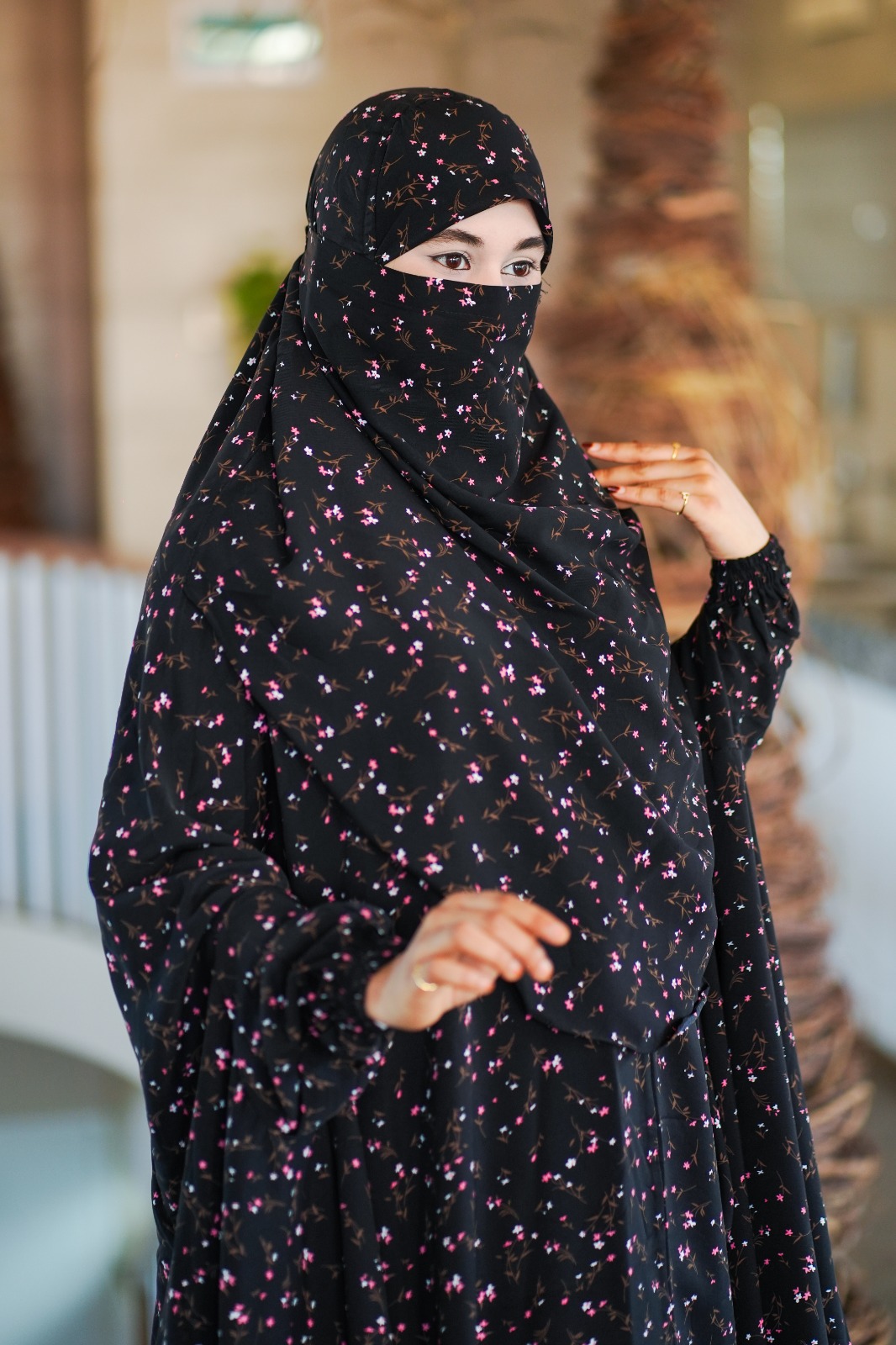 Luxury Semi Long Khimar - 306