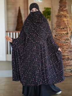Alternative view of Luxury Semi Long Khimar - 306