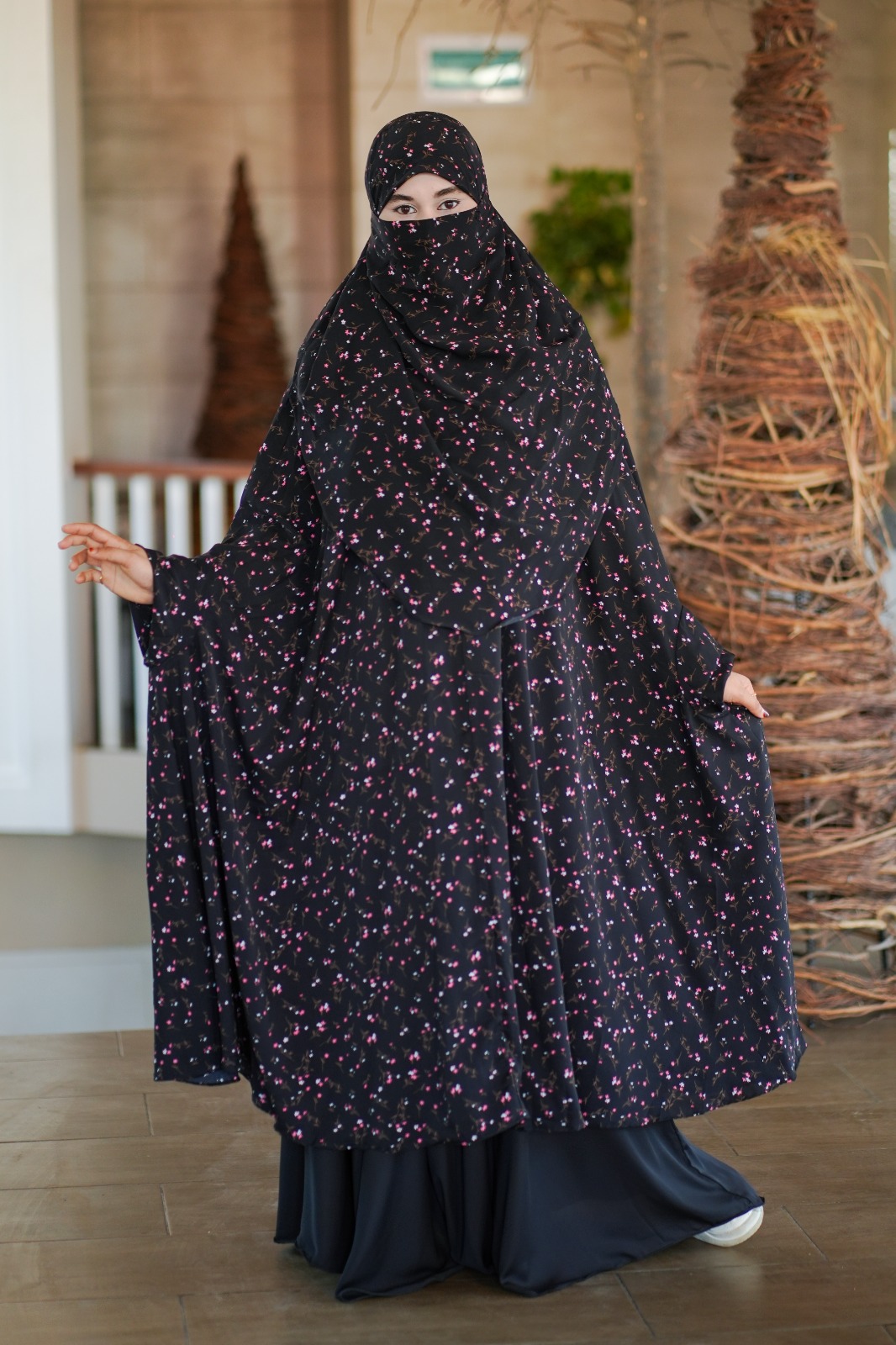 Luxury Semi Long Khimar - 306 - Image 2