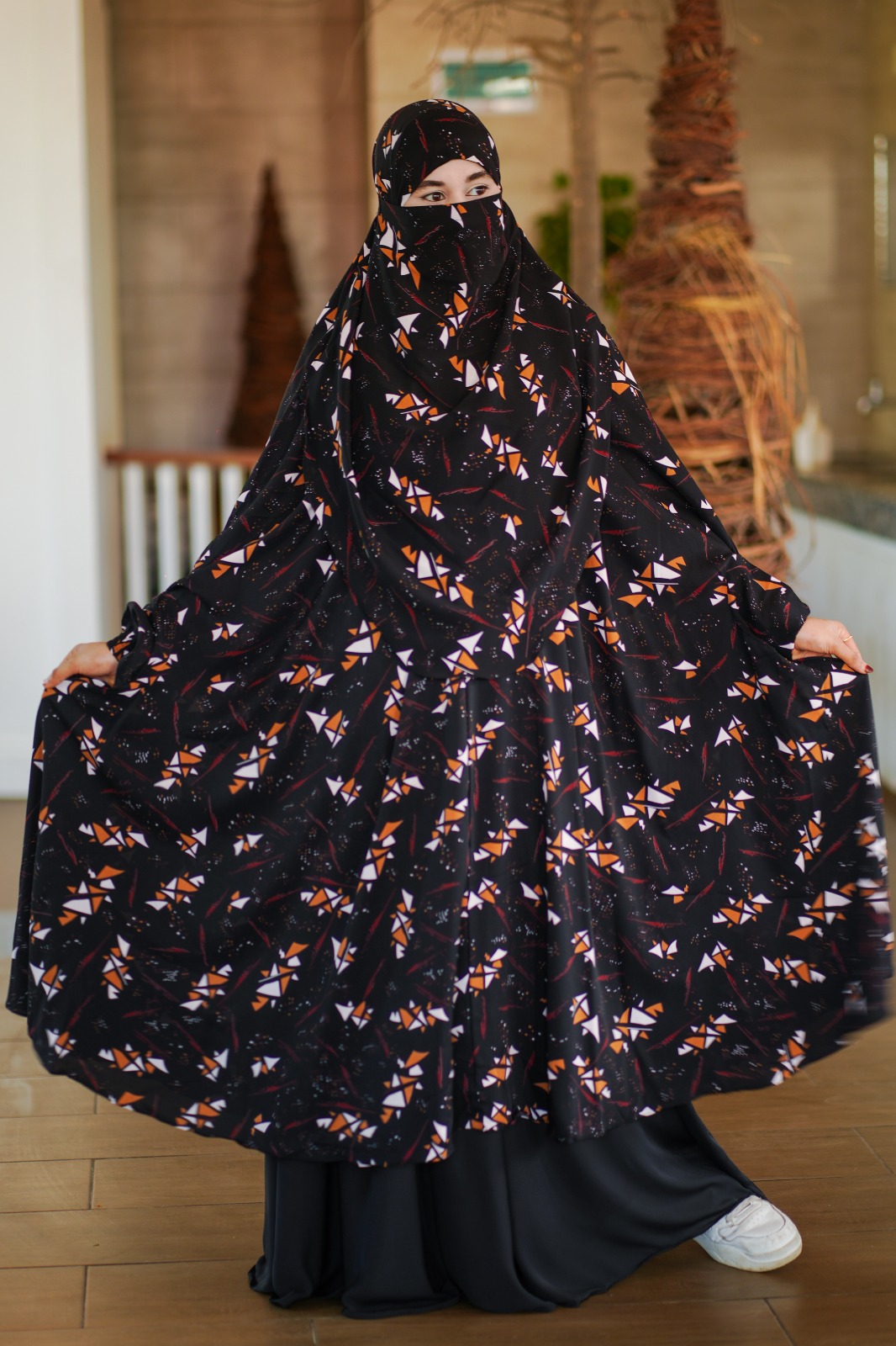 Luxury Semi Long Khimar - 303 - Image 4