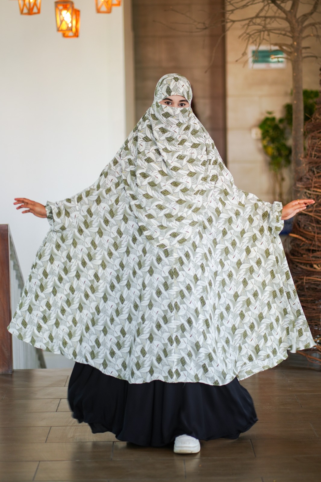 Luxury Semi Long Khimar - 317 - Image 5
