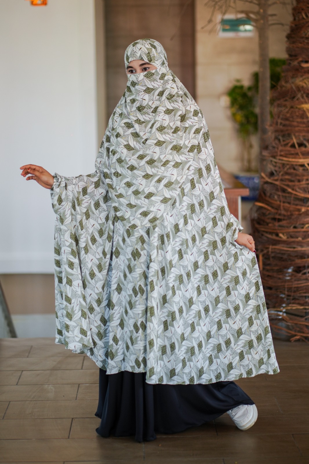 Luxury Semi Long Khimar - 317 - Image 3