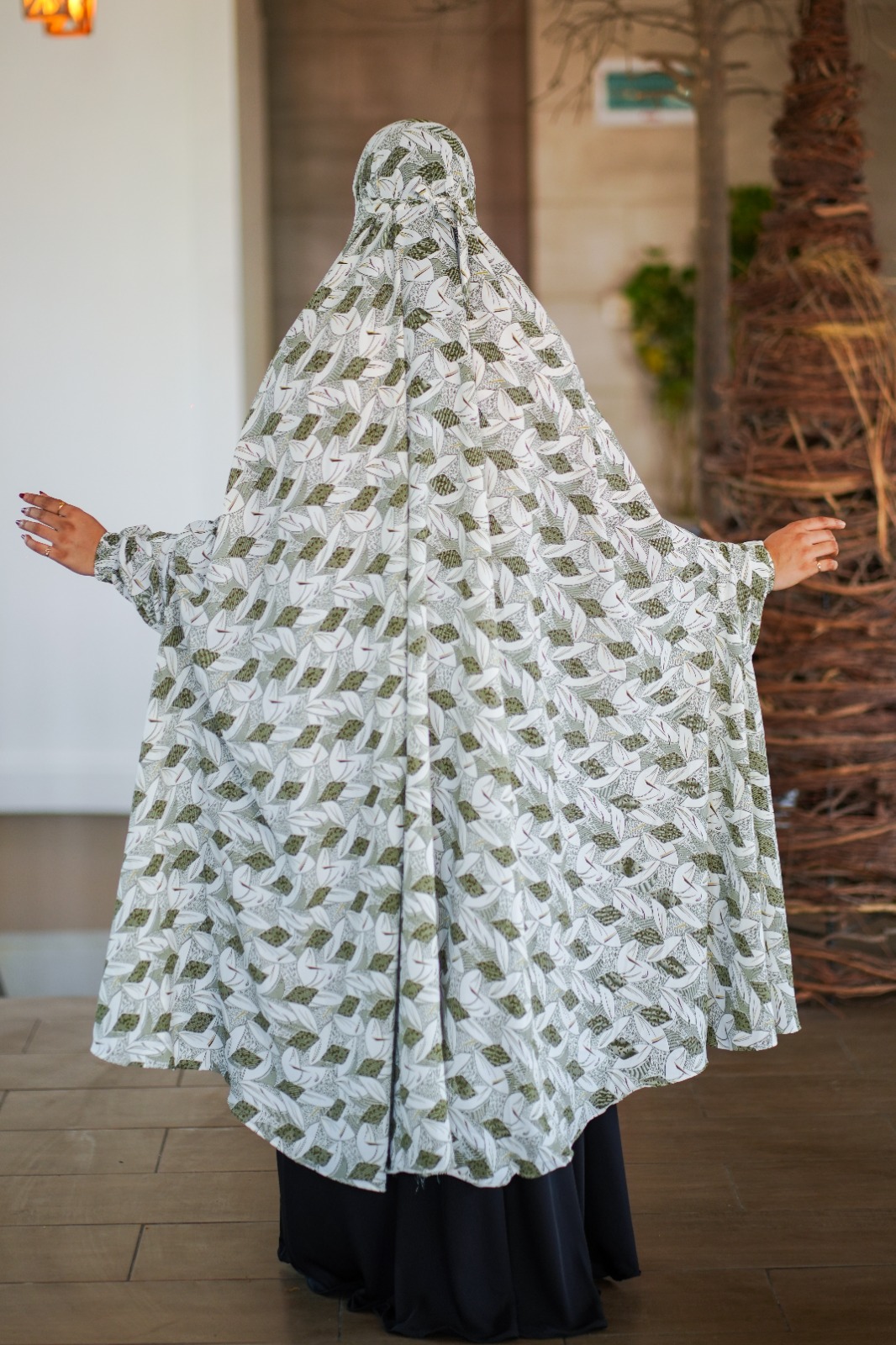 Luxury Semi Long Khimar - 317 - Image 4