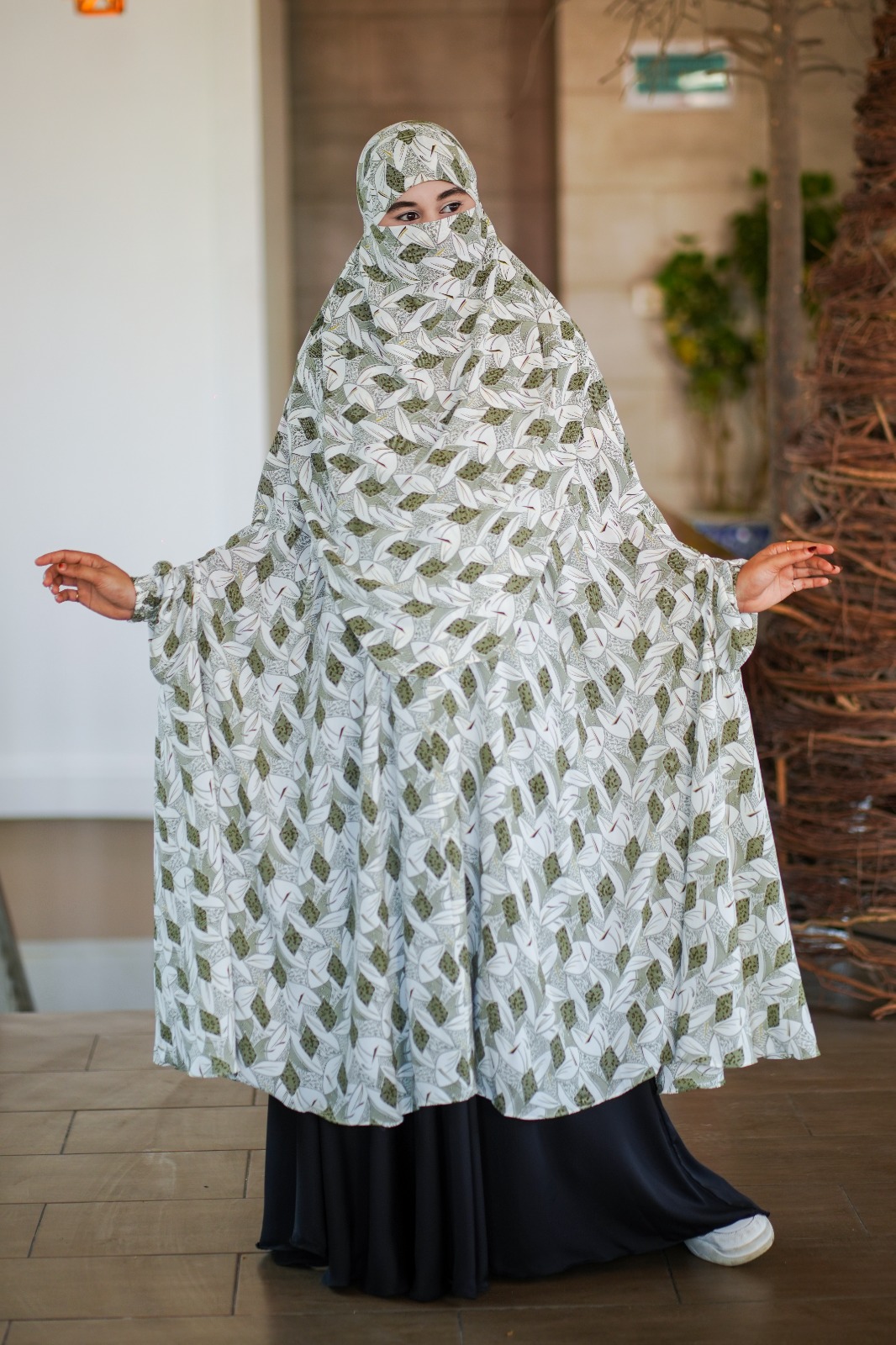 Luxury Semi Long Khimar - 317