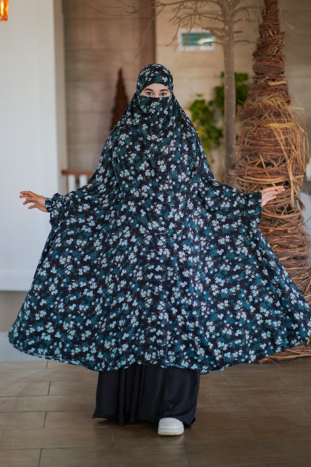 Luxury Semi Long Khimar - 318 - Image 3