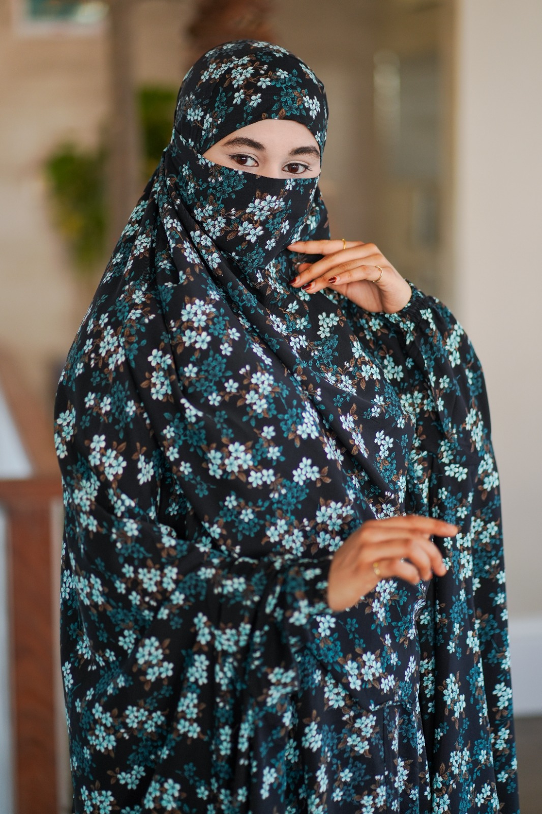 Luxury Semi Long Khimar - 318 - Image 2