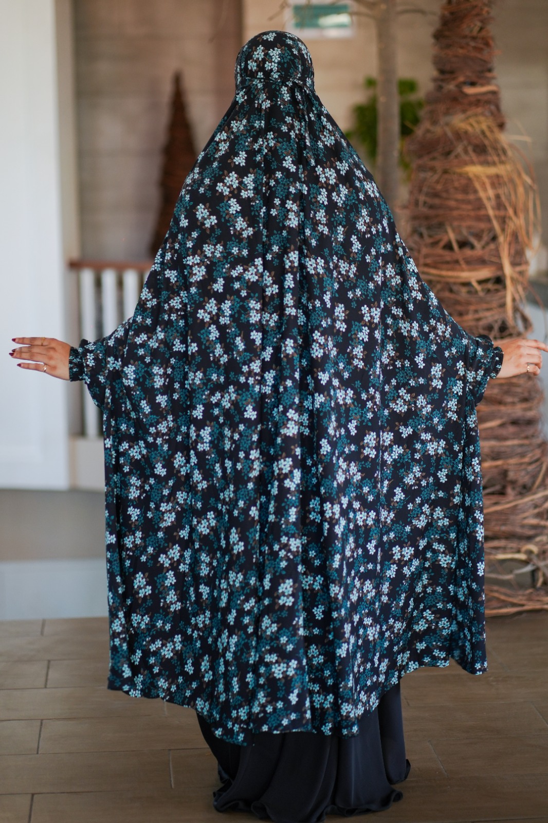 Luxury Semi Long Khimar - 318 - Image 5