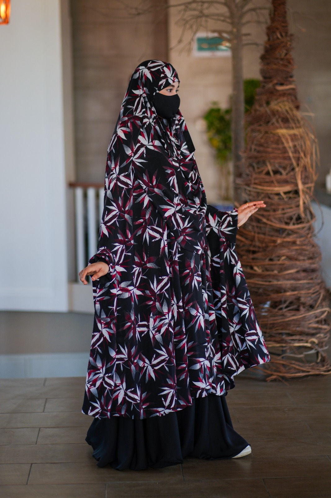 Luxury Semi Long Khimar - 312 - Image 4