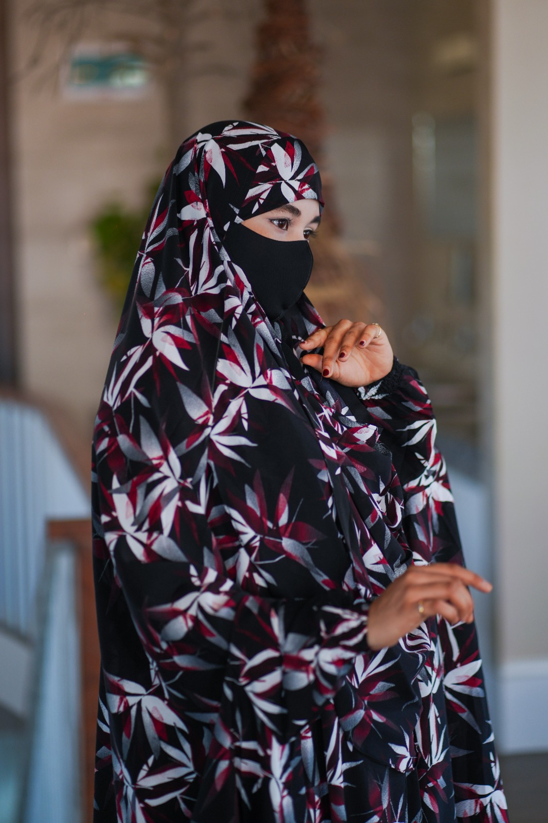 Luxury Semi Long Khimar - 312 - Image 2