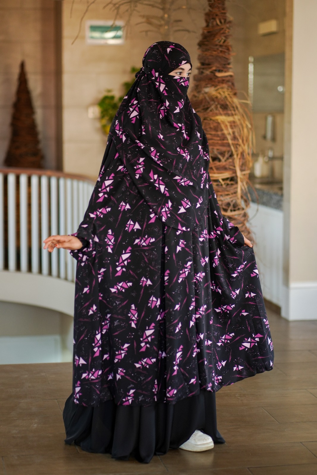 Luxury Semi Long Khimar - 315 - Image 3