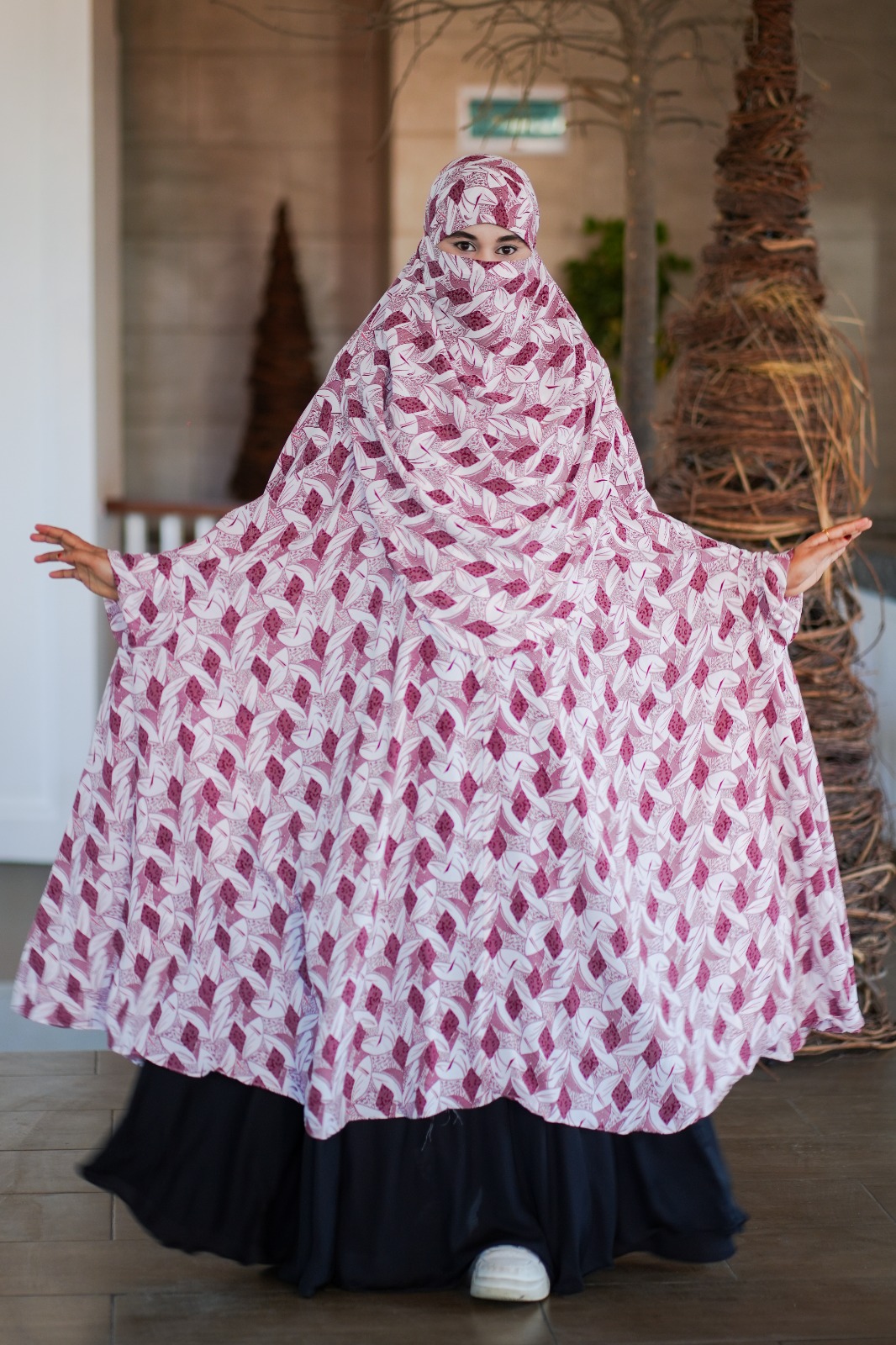 Luxury Semi Long Khimar - 313 - Image 3