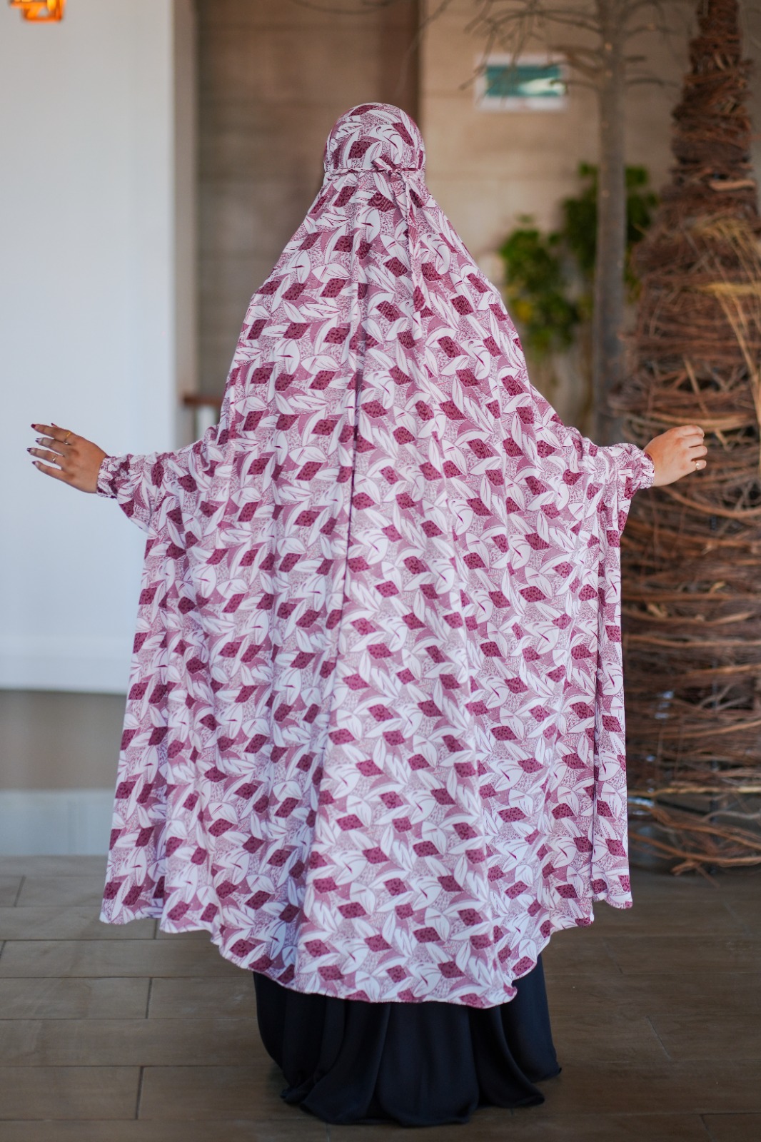 Luxury Semi Long Khimar - 313 - Image 4