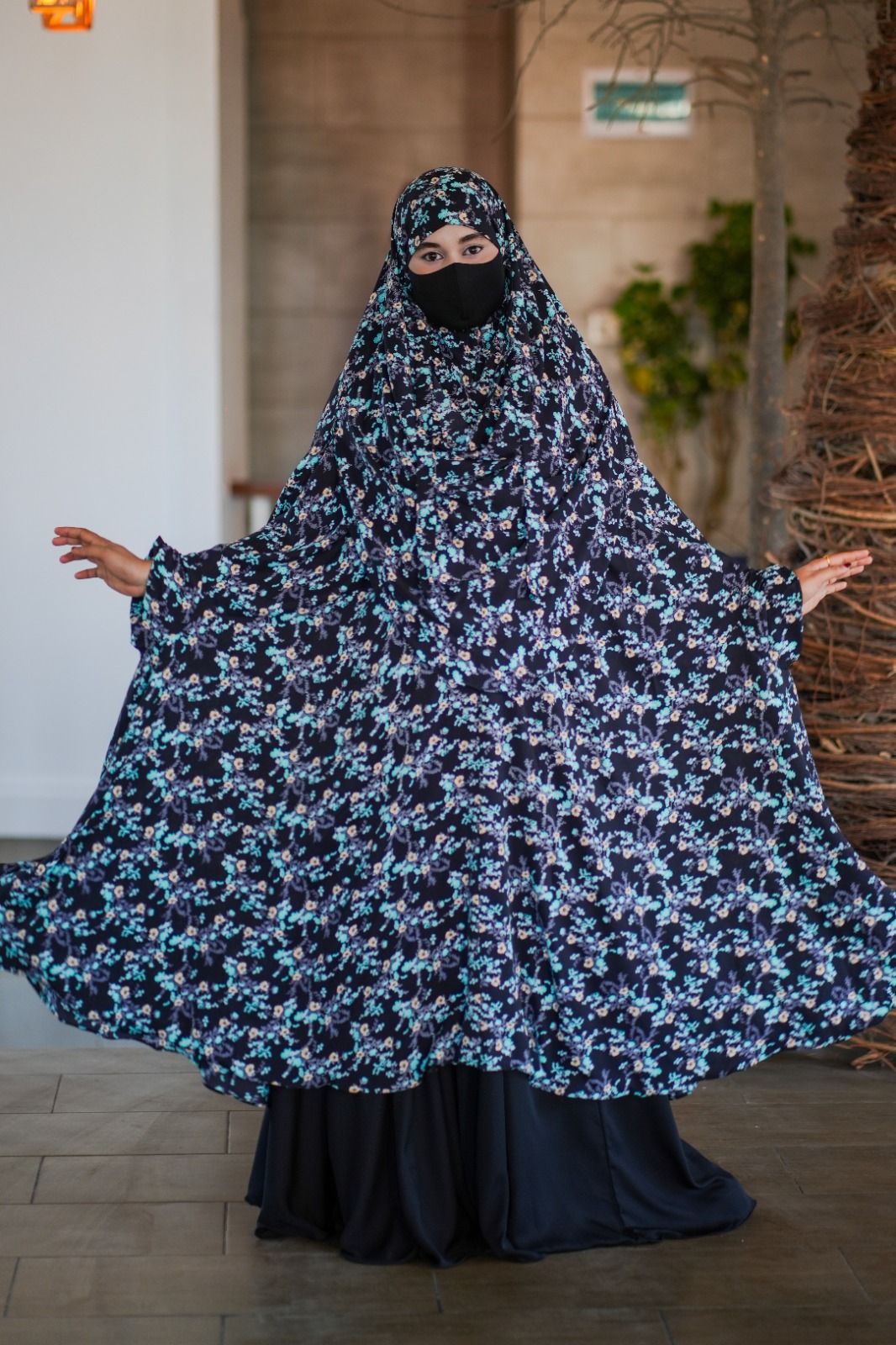 Luxury Semi Long Khimar - 304 - Image 3