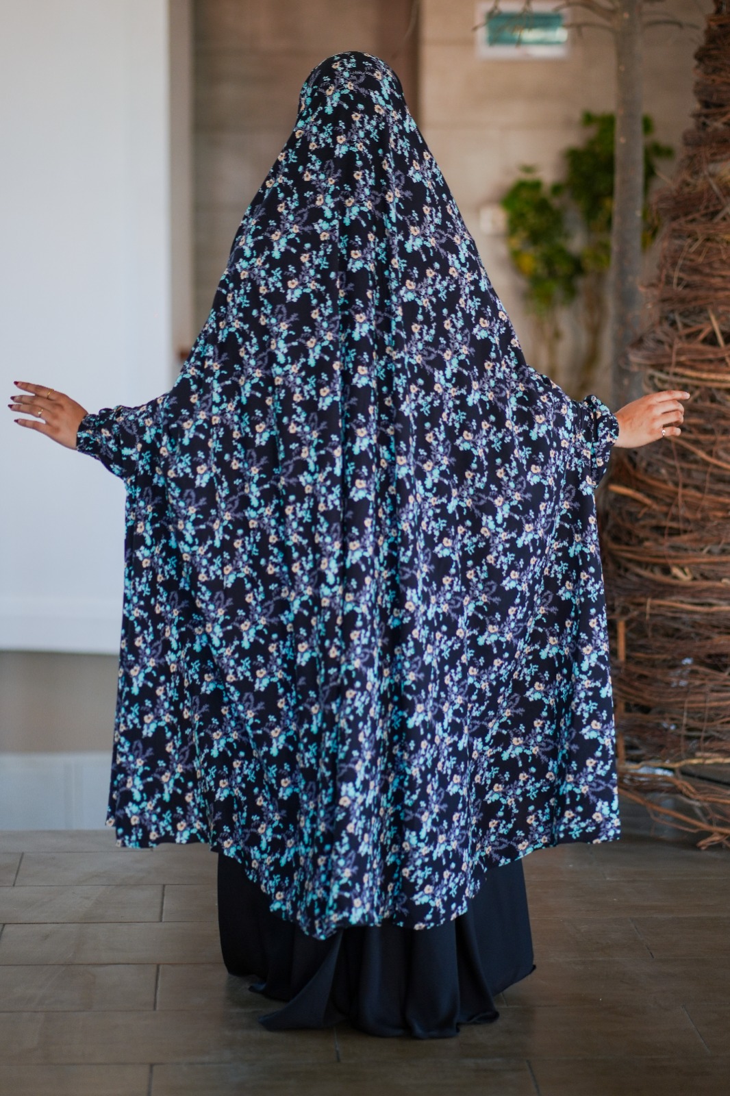 Luxury Semi Long Khimar - 304 - Image 5