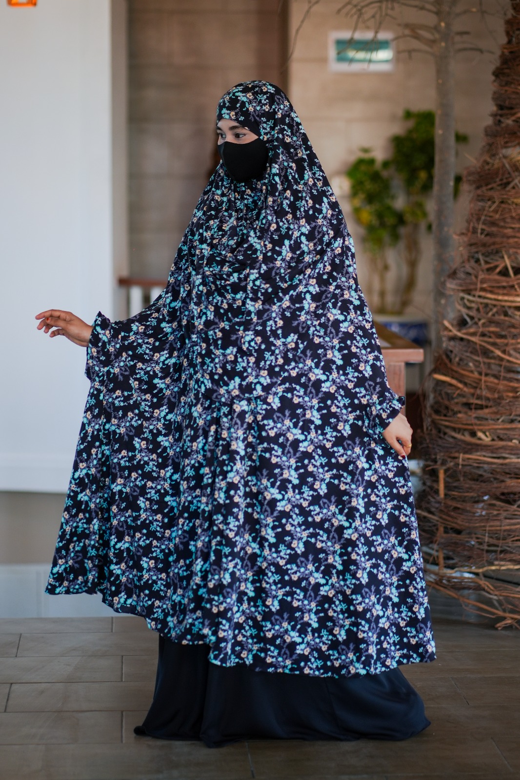 Luxury Semi Long Khimar - 304 - Image 4