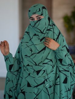 Alternative view of Luxury Semi Long Khimar - 308