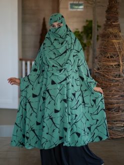 Luxury Semi Long Khimar - 308