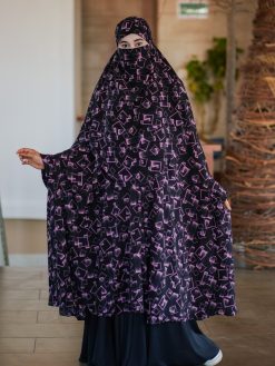 Luxury Semi Long Khimar – 321