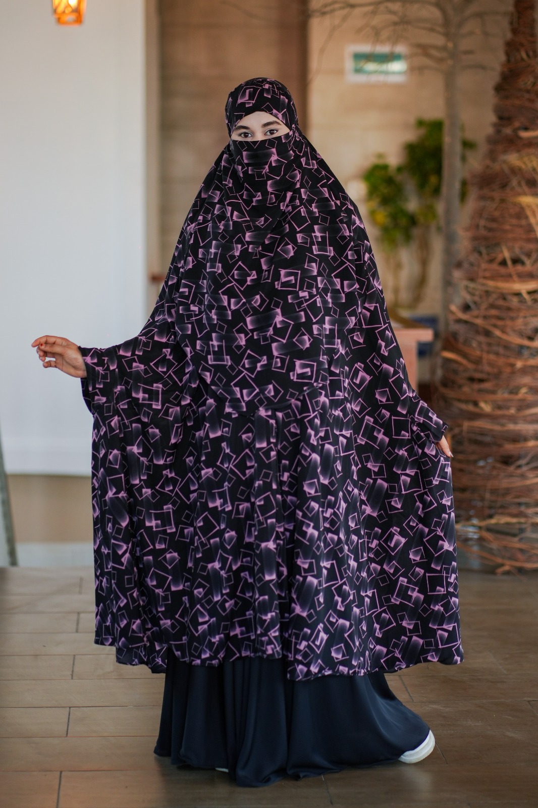 Luxury Semi Long Khimar – 321