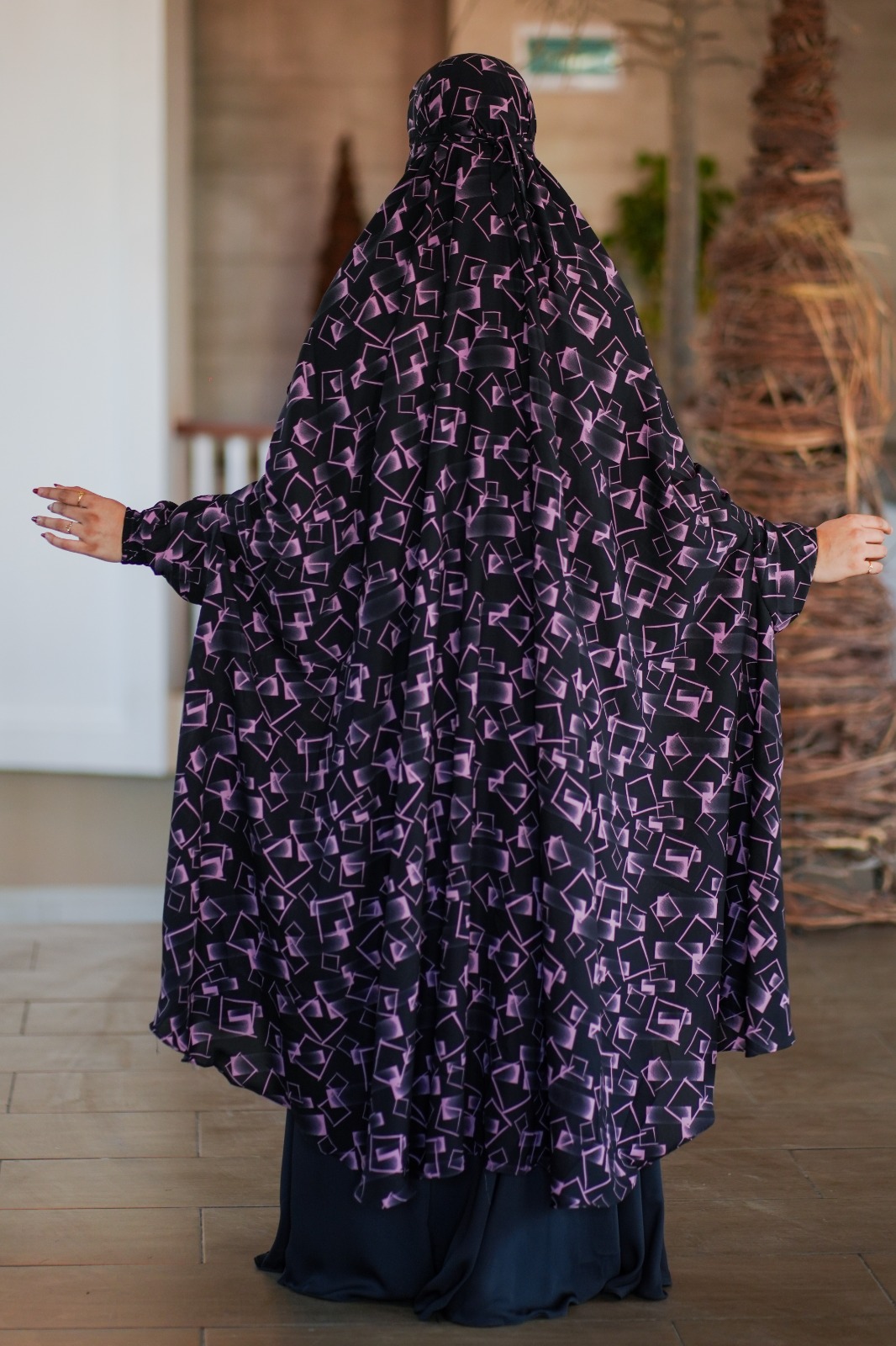 Luxury Semi Long Khimar – 321 - Image 4