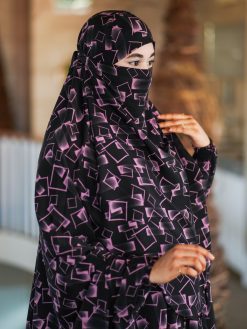 Alternative view of Luxury Semi Long Khimar – 321