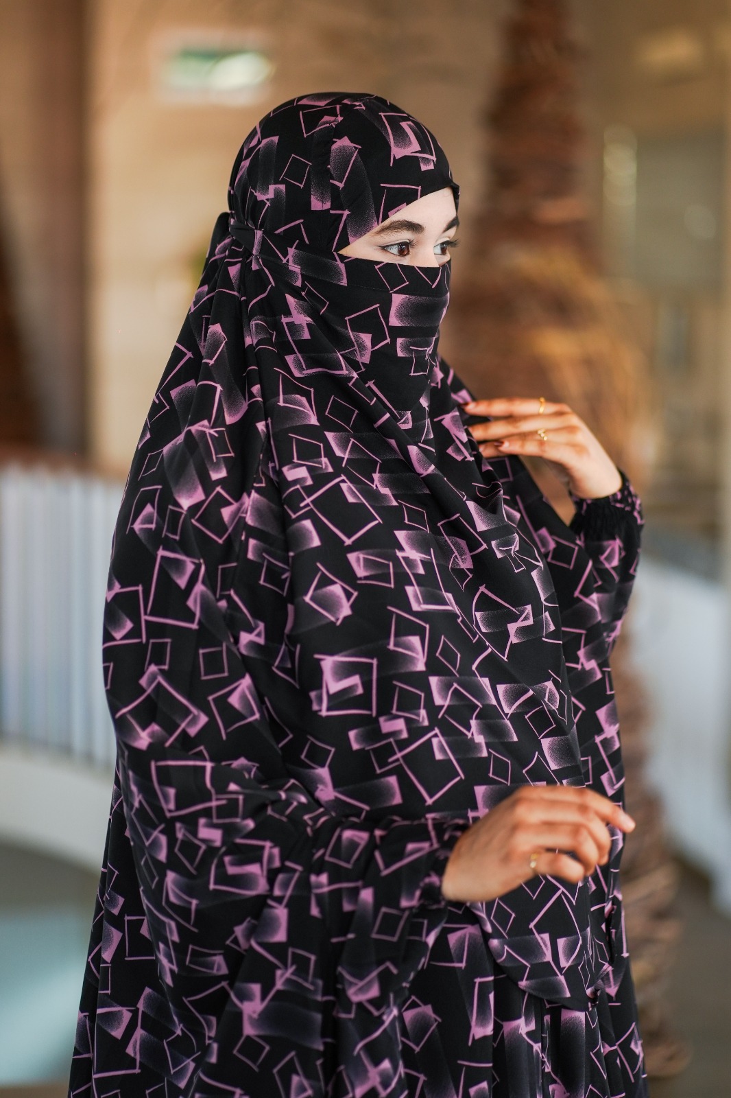 Luxury Semi Long Khimar – 321 - Image 2
