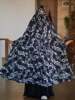 Alternative view of Luxury Semi Long Khimar – 324