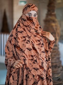 Alternative view of Luxury Semi Long Khimar – 326