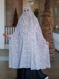 Alternative view of Luxury Semi Long Khimar – 333