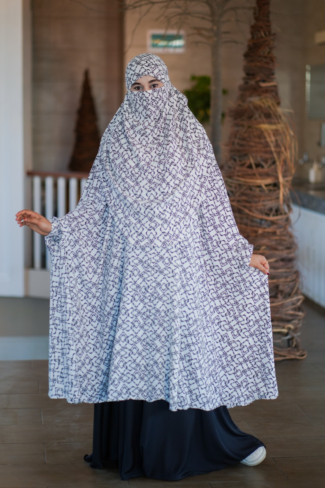 Luxury Semi Long Khimar – 333 - Image 2