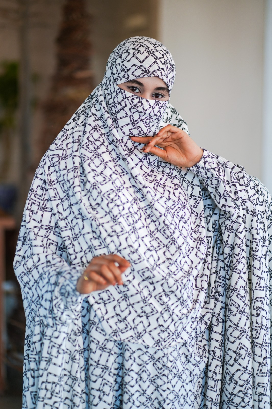Luxury Semi Long Khimar – 333